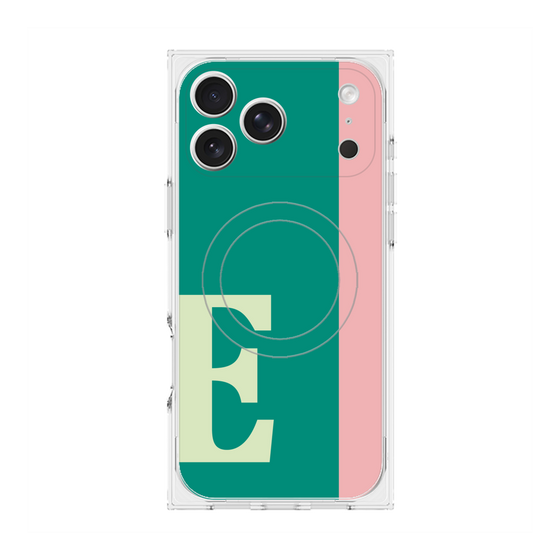Premium Square Case with MagSafe［ Original - initial color line - E green ］