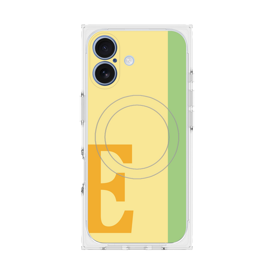 Premium Square Case with MagSafe［ Original - initial color line - E yellow ］