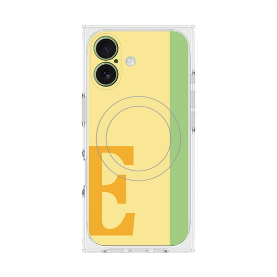 Premium Square Case with MagSafe［ Original - initial color line - E yellow ］