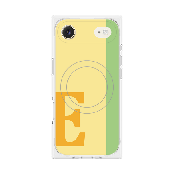 Premium Square Case with MagSafe［ Original - initial color line - E yellow ］