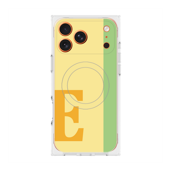 Premium Square Case with MagSafe［ Original - initial color line - E yellow ］
