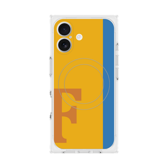 Premium Square Case with MagSafe［ Original - initial color line - F orange ］