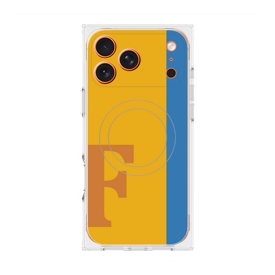 Premium Square Case with MagSafe［ Original - initial color line - F orange ］