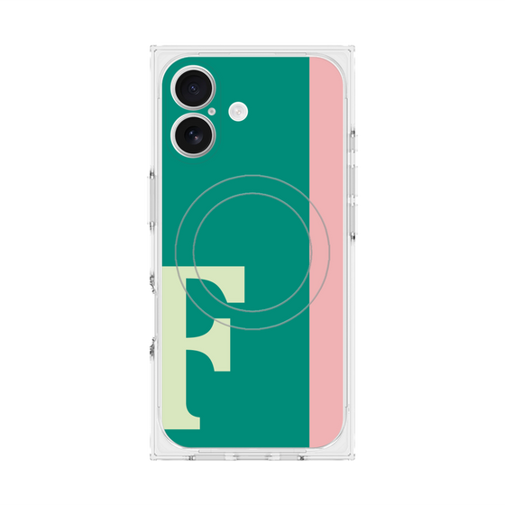 Premium Square Case with MagSafe［ Original - initial color line - F green ］