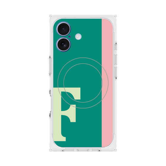 Premium Square Case with MagSafe［ Original - initial color line - F green ］