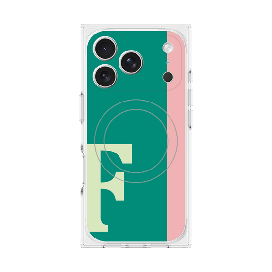 Premium Square Case with MagSafe［ Original - initial color line - F green ］