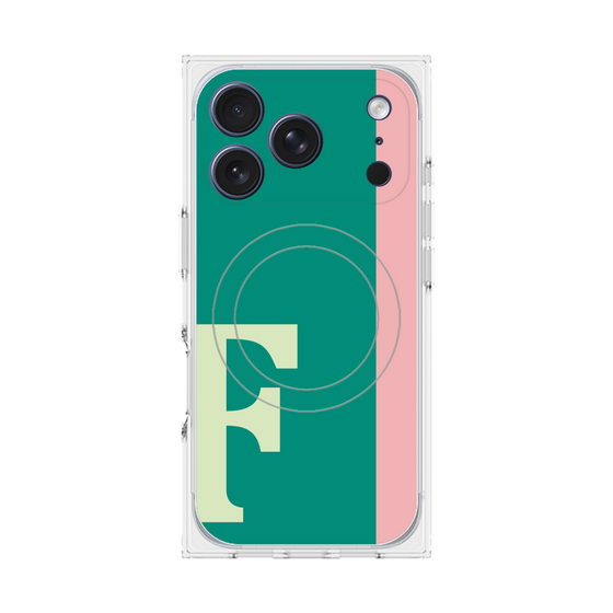 Premium Square Case with MagSafe［ Original - initial color line - F green ］