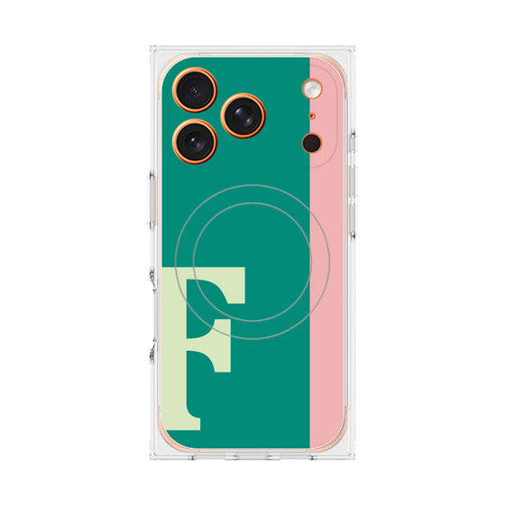 Premium Square Case with MagSafe［ Original - initial color line - F green ］