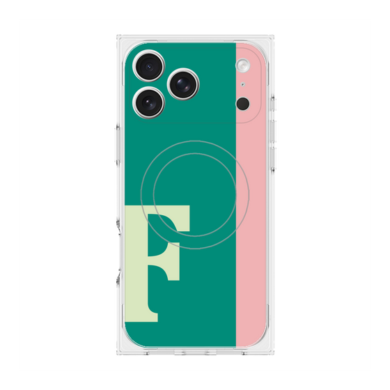 Premium Square Case with MagSafe［ Original - initial color line - F green ］