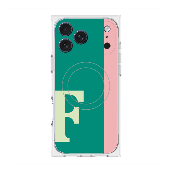 Premium Square Case with MagSafe［ Original - initial color line - F green ］