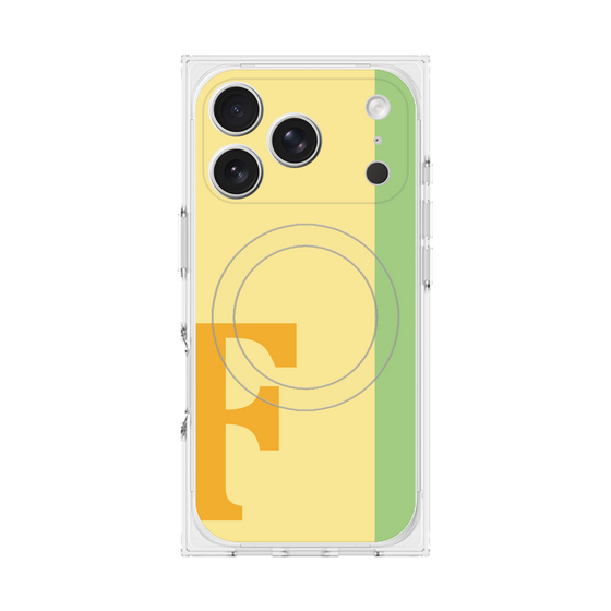 Premium Square Case with MagSafe［ Original - initial color line - F yellow ］