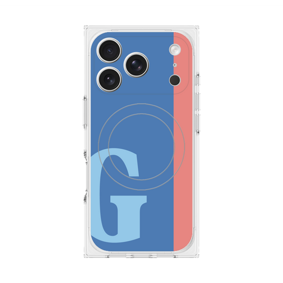 Premium Square Case with MagSafe［ Original - initial color line - G blue ］