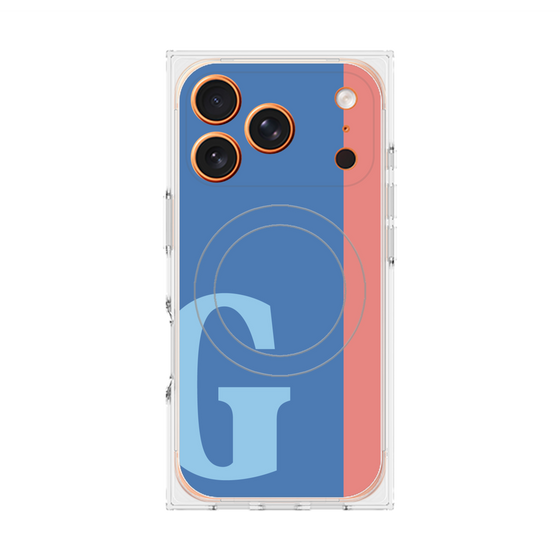 Premium Square Case with MagSafe［ Original - initial color line - G blue ］