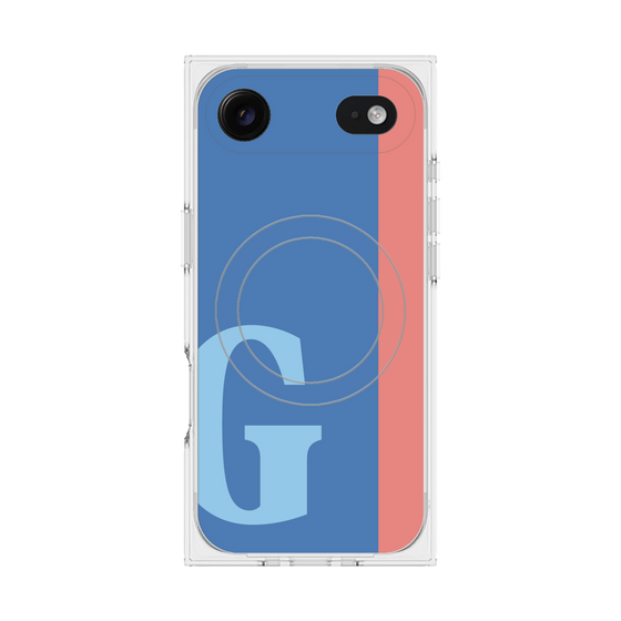 Premium Square Case with MagSafe［ Original - initial color line - G blue ］