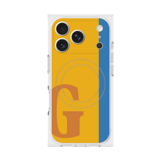 Premium Square Case with MagSafe［ Original - initial color line - G orange ］