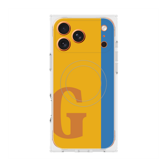 Premium Square Case with MagSafe［ Original - initial color line - G orange ］