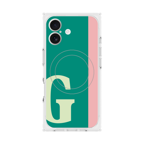 Premium Square Case with MagSafe［ Original - initial color line - G green ］