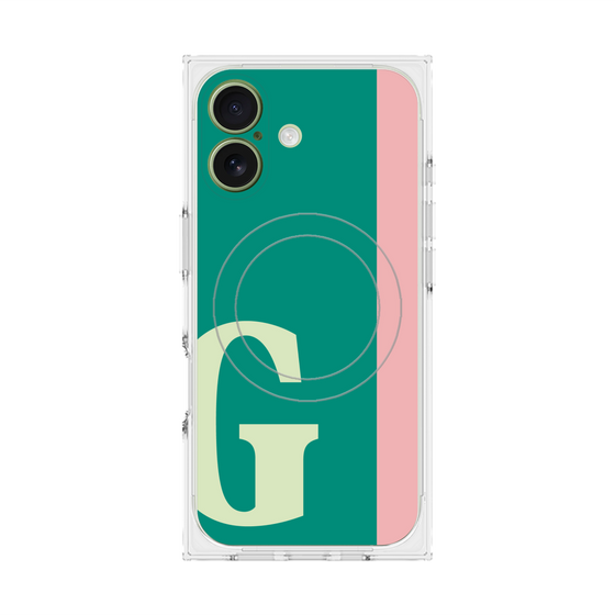Premium Square Case with MagSafe［ Original - initial color line - G green ］