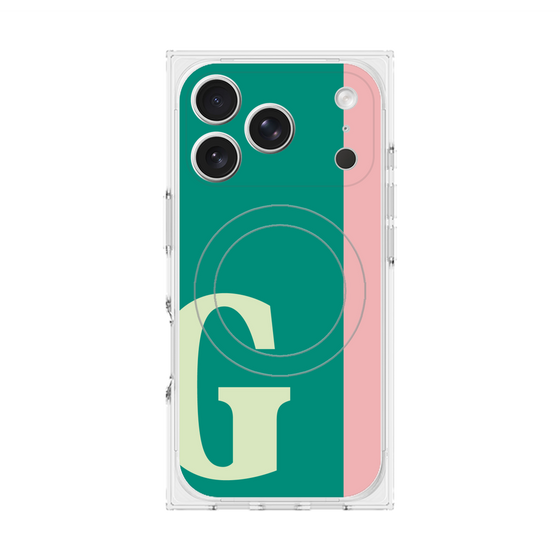 Premium Square Case with MagSafe［ Original - initial color line - G green ］