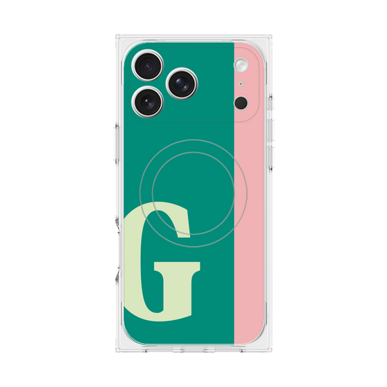 Premium Square Case with MagSafe［ Original - initial color line - G green ］