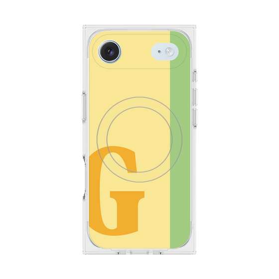 Premium Square Case with MagSafe［ Original - initial color line - G yellow ］