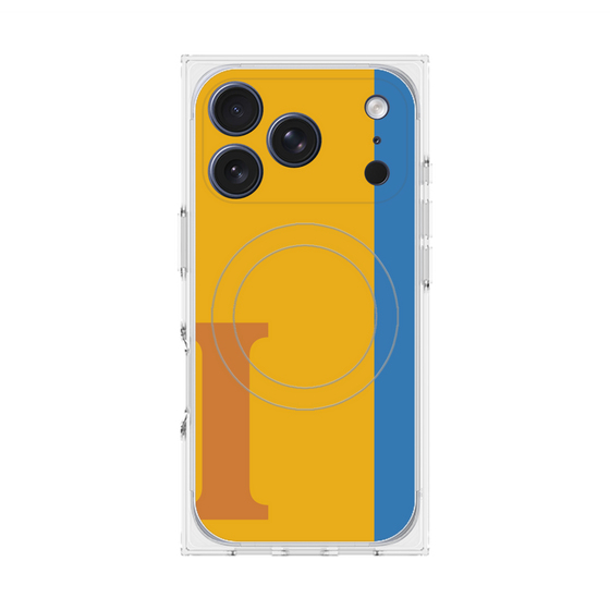 Premium Square Case with MagSafe［ Original - initial color line - I orange ］