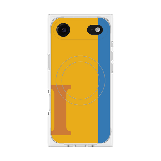 Premium Square Case with MagSafe［ Original - initial color line - I orange ］