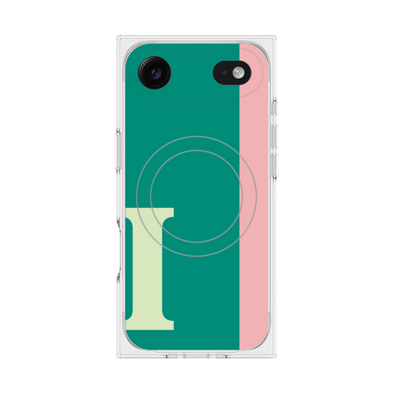 Premium Square Case with MagSafe［ Original - initial color line - I green ］