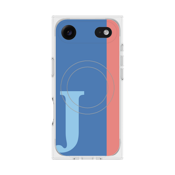 Premium Square Case with MagSafe［ Original - initial color line - J blue ］