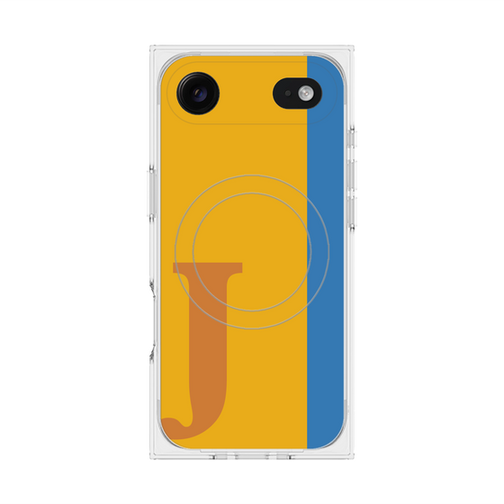 Premium Square Case with MagSafe［ Original - initial color line - J orange ］