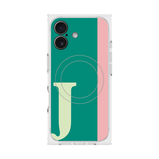 Premium Square Case with MagSafe［ Original - initial color line - J green ］