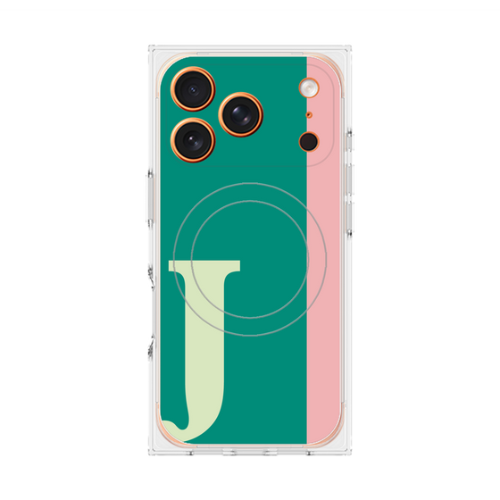 Premium Square Case with MagSafe［ Original - initial color line - J green ］