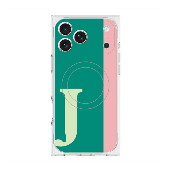 Premium Square Case with MagSafe［ Original - initial color line - J green ］