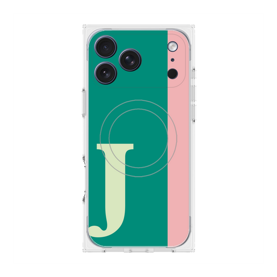 Premium Square Case with MagSafe［ Original - initial color line - J green ］