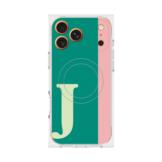 Premium Square Case with MagSafe［ Original - initial color line - J green ］