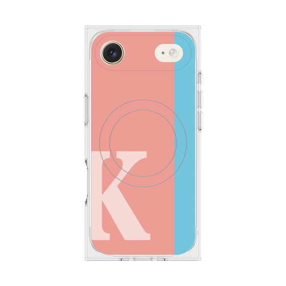 Premium Square Case with MagSafe［ Original - initial color line - K pink ］