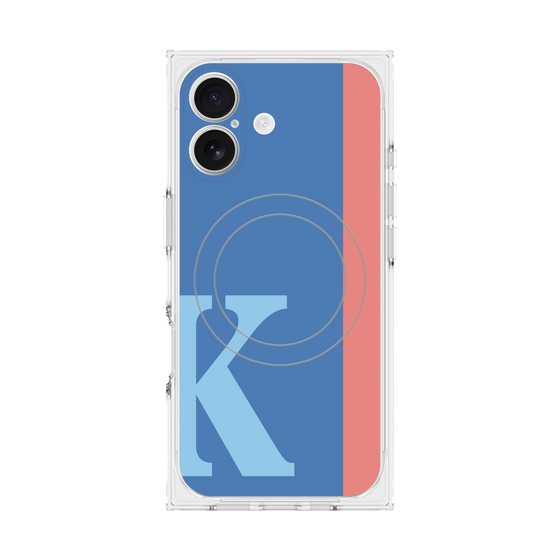 Premium Square Case with MagSafe［ Original - initial color line - K blue ］