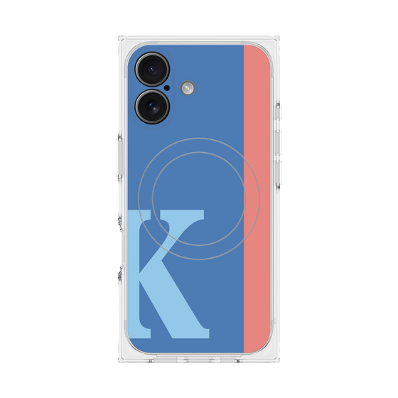 Premium Square Case with MagSafe［ Original - initial color line - K blue ］