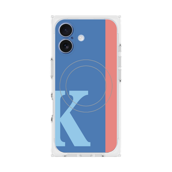 Premium Square Case with MagSafe［ Original - initial color line - K blue ］