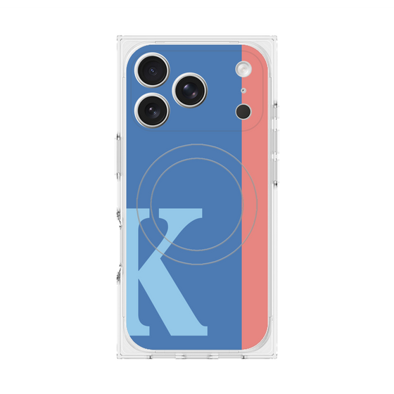 Premium Square Case with MagSafe［ Original - initial color line - K blue ］