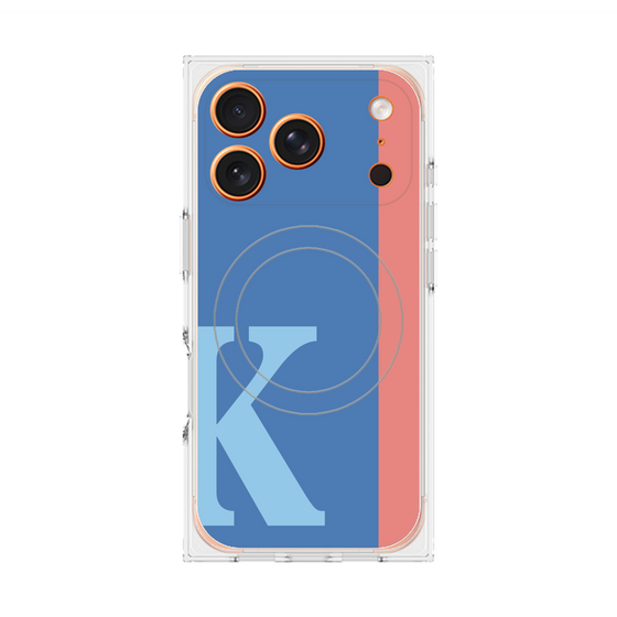 Premium Square Case with MagSafe［ Original - initial color line - K blue ］