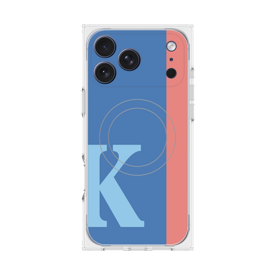 Premium Square Case with MagSafe［ Original - initial color line - K blue ］