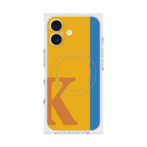 Premium Square Case with MagSafe［ Original - initial color line - K orange ］