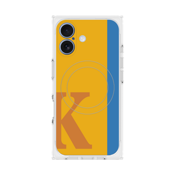 Premium Square Case with MagSafe［ Original - initial color line - K orange ］