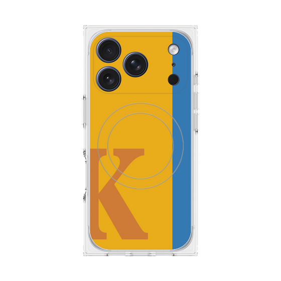 Premium Square Case with MagSafe［ Original - initial color line - K orange ］