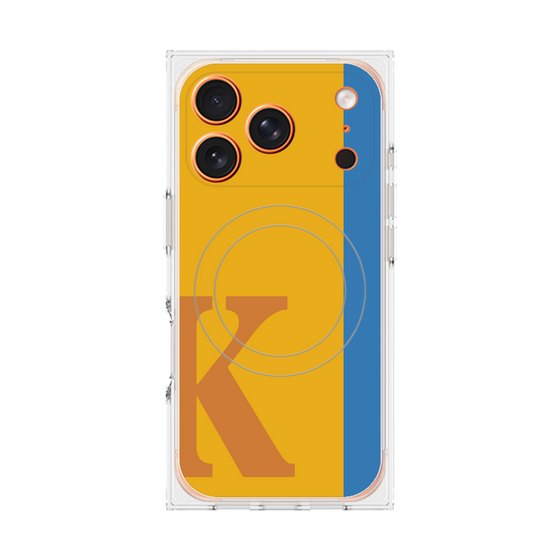 Premium Square Case with MagSafe［ Original - initial color line - K orange ］