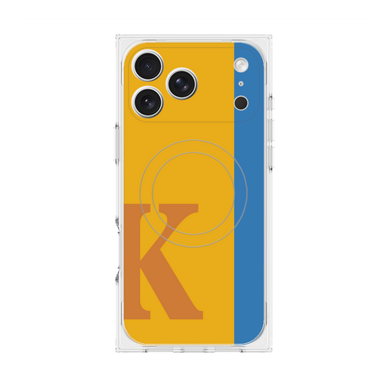 Premium Square Case with MagSafe［ Original - initial color line - K orange ］