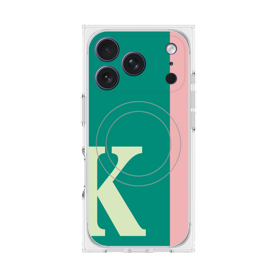 Premium Square Case with MagSafe［ Original - initial color line - K green ］