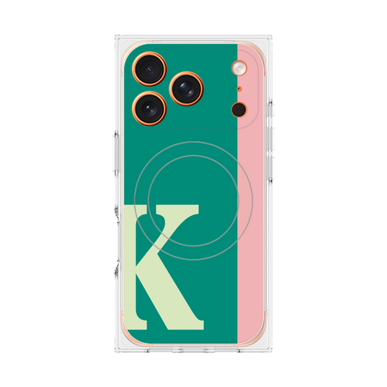 Premium Square Case with MagSafe［ Original - initial color line - K green ］