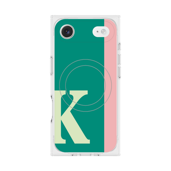 Premium Square Case with MagSafe［ Original - initial color line - K green ］